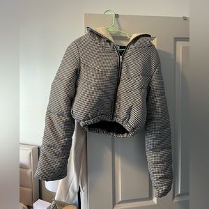 Princess Polly crop puffer jacket